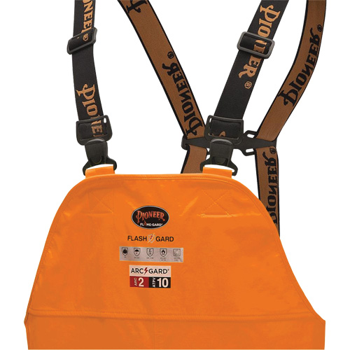 5882 FR/Arc-Rated Waterproof Safety Bib Pants, X-Small, High Visibility Orange Cintas