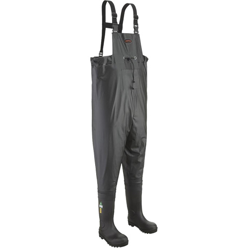 1043 Chest Waders, 10, Steel Toe Cintas