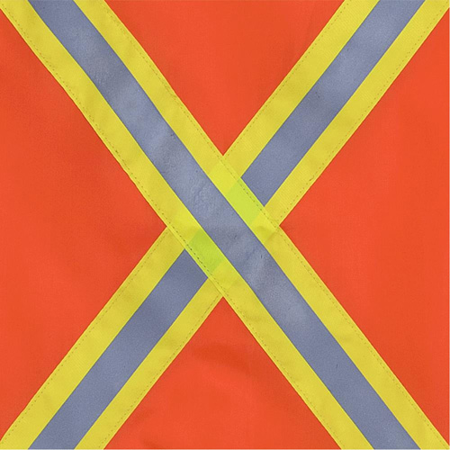 353 Drapeau avec bande r&eacute;fl&eacute;chissante, Polyester Cintas