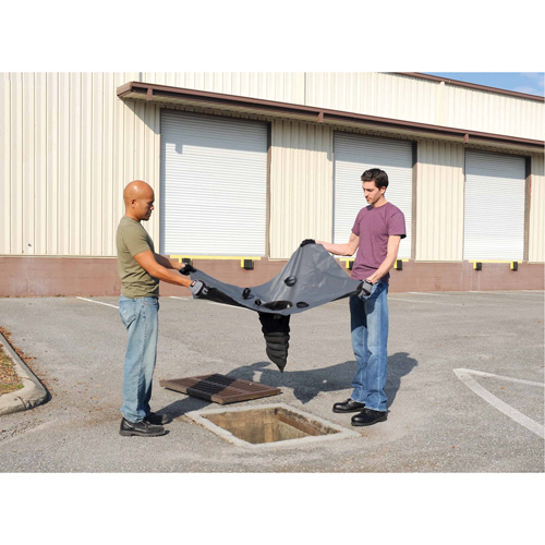 Bac de r&eacute;tention Ultra-Drain Guard, Bior&eacute;m&eacute;diation/Huile & s&eacute;diments, 48" lo x 36" la Cintas