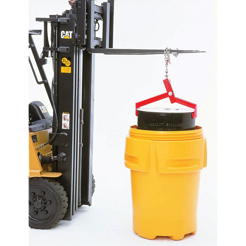 Ultra-Drum Lifter, 55 gal. US (45 gal. imp.), Cap. 1000 lb/453 kg Cintas