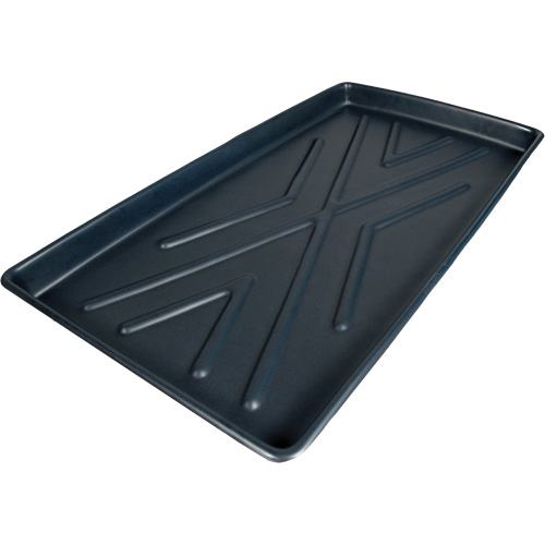 Single-Tray Ultra-Rack Containment Tray&reg;, 44" L x 23.5" W x 2.8" H, 8 US gal. Spill Capacity Cintas