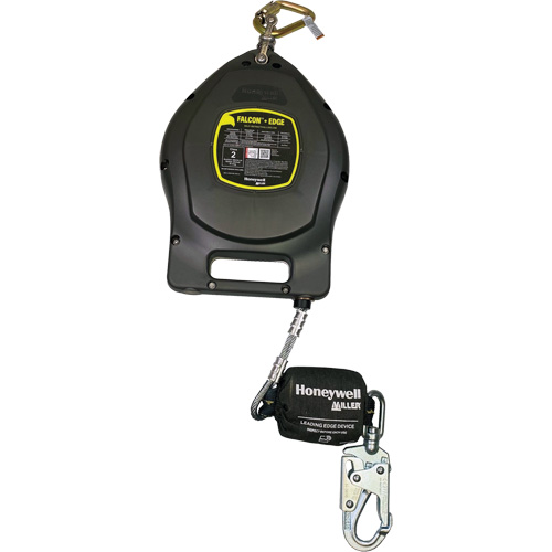 Falcon+ Edge Self-Retracting Lifeline, 50', Galvanized Steel, Swivel Cintas