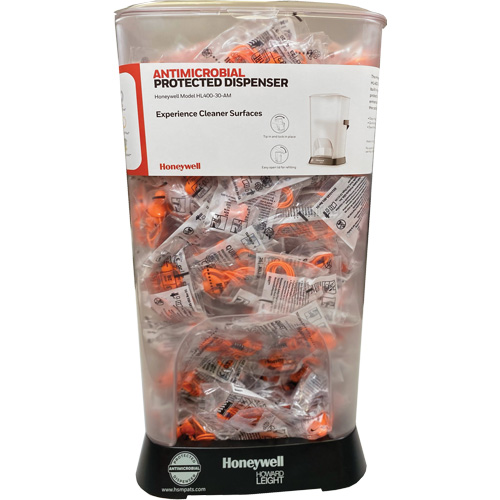 Distributeur de bouchons doreille filaires HL400 AM avec boîte de bouchons doreille QD30 Cintas