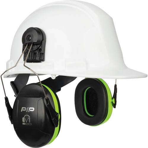 Dynamic V1 Passive Ear Muffs, Cap Mount, 23 NRR dB Cintas