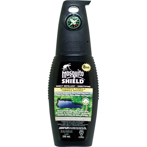 Insectifuge Mosquito Shield, DEET &agrave; 30 %, Vaporisateur, 200 ml Cintas