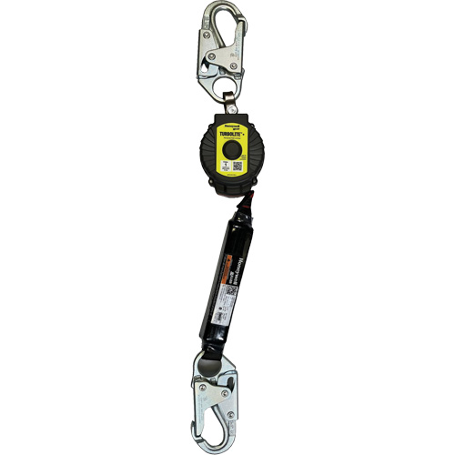 Miller TurboLite+ Personal Fall Limiter, 6', Web, Stationary Cintas