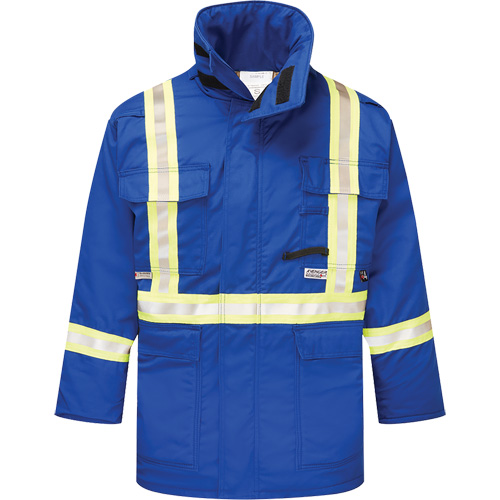 Avenger 9 oz. Flame Resistant Insulated Parka, 2X-Large (Tall), Royal Blue Cintas