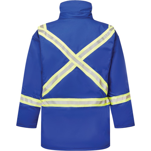 Avenger 9 oz. Flame Resistant Insulated Parka, 2X-Large (Tall), Royal Blue Cintas