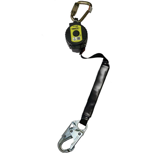 Miller TurboLite+ Scorpion Personal Fall Limiter, 9', Web, Stationary Cintas