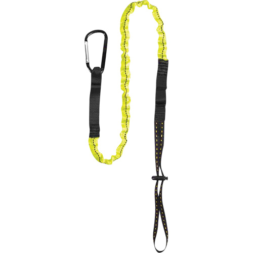 GearLink Heavy-Duty Tool Lanyard, Bungee, Carabiner/Loop Cintas
