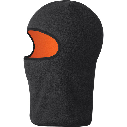 5502 Reversible 1-Hole Balaclava, Micro Fleece, Black/High-Visibility Orange Cintas