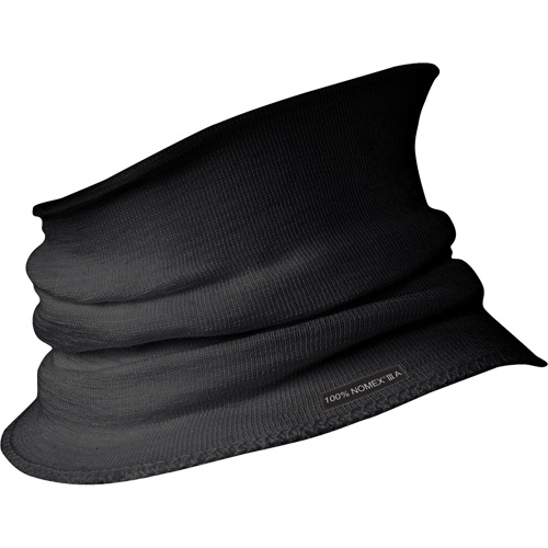 C207BK Flame Resistant Neck Warmer & Windguard, Black, Nomex&reg; Cintas