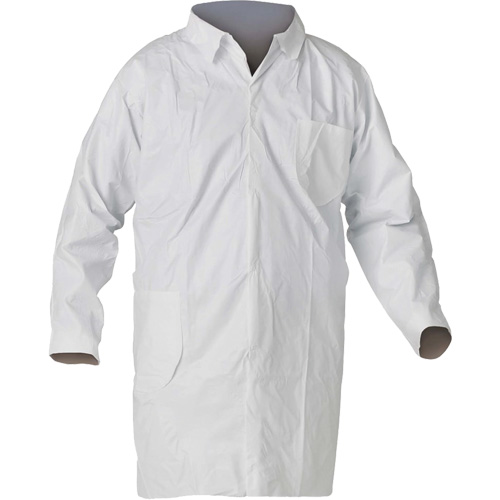 Sarrau de laboratoire KleenGuard A40, 3T-Grand, Blanc Cintas