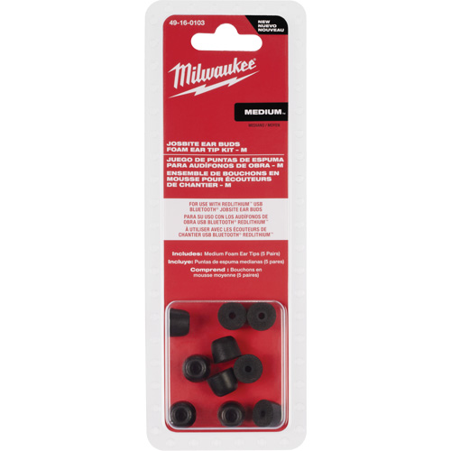 Medium Jobsite Ear Buds Ear Tip Kits Cintas