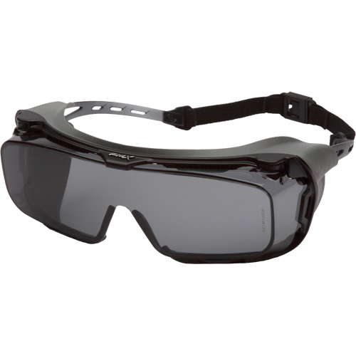 Cappture Safety Glasses, Grey Lens, Anti-Fog, ANSI Z87+/Meets/Exceeds CSA Z94.3 Cintas