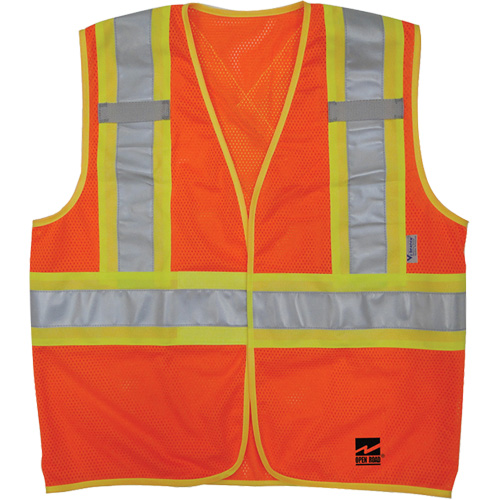 Veste Open Road “BTE”, Orange haute visibilit&eacute;, Moyen/Petit Cintas