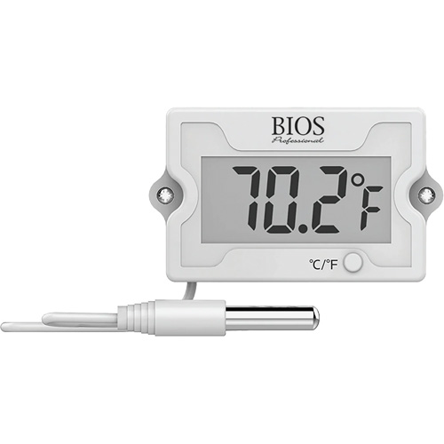 Thermom&egrave;tre montable sur panneau, Contact, Num&eacute;rique, -58-230°F (-50-110°C) Cintas