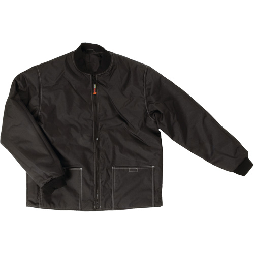 Manteau de s&eacute;curit&eacute; 4-en-1 en tissu ind&eacute;chirable, Polyester, Noir, Petit Cintas