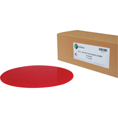 Couvre-drain antid&eacute;versement, Circulaire, 12" dia. Cintas