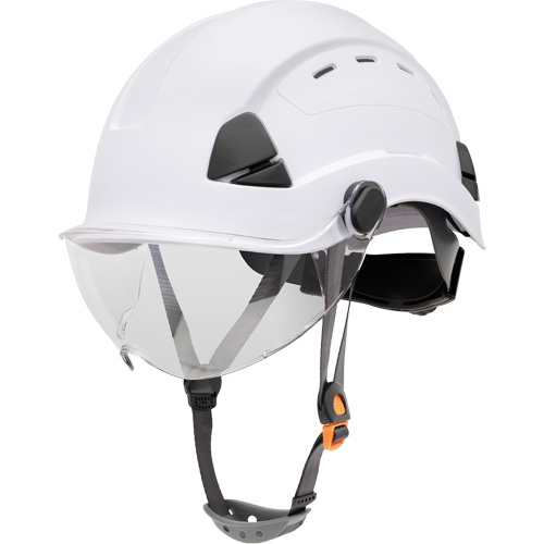 Fibre Metal Safety Helmet, Meets CSA Type 2, Ratchet Suspension, Non-Vented Cintas