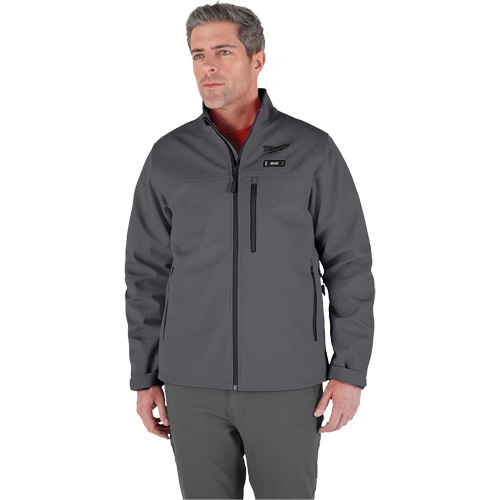 Manteau chauffante M12 ToughShell (manteau seulement), Hommes, Grand, Gris Cintas