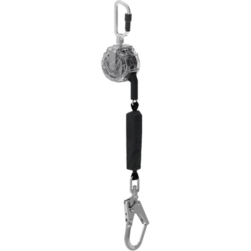 C&acirc;ble de limiteur de chute personnel 36CLS V-TEC, 10', Acier galvanis&eacute;, Pivotant Cintas