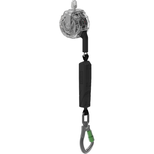 V-TEC ALTAKS Personal Fall Limiter-Cable, 10', Galvanized Steel, Swivel Cintas
