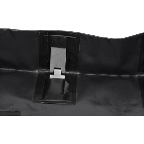 Berme repliable, Capacit&eacute; 538,5 gal. US, 12' la x 12' lo x 6" h, Support &agrave; encliqueter Cintas