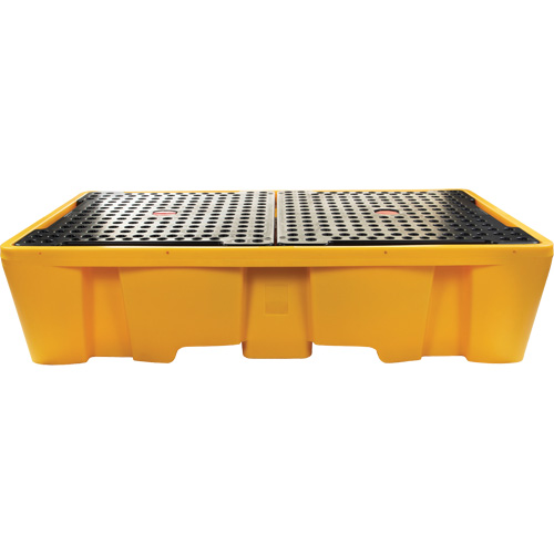 Double IBC Spill Pallet, 317 US gal. Spill Capacity, 89" x 57" x 23" Cintas