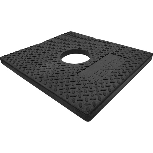 Base en caoutchouc pour poteau d&eacute;lin&eacute;ateur, 10 lb Cintas