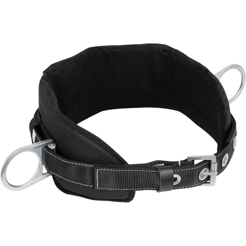 WB-6020-XL Safety Positioning 2 Side D-Rings Belt with Padded Lumbar Support - X-Large Cintas