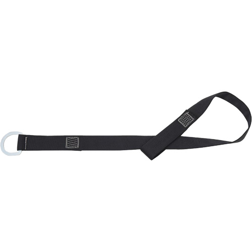 CAS4-6 Ancrage en boucle 6" avec anneau en D, Chaîne, Usage Temporaire Cintas