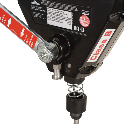 SRL-73303-60 Cable Self-Retracting Lifeline with Recovery, 60', Galvanized Steel, Swivel Cintas