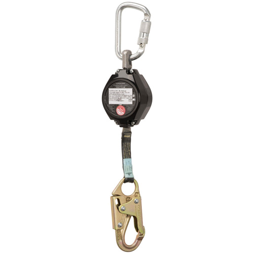 SRL-76105-6AR Cordage de s&eacute;curit&eacute; autor&eacute;tractable r&eacute;sistant &agrave; l'arc &eacute;lectrique, 6', Dyneema, Pivotant Cintas