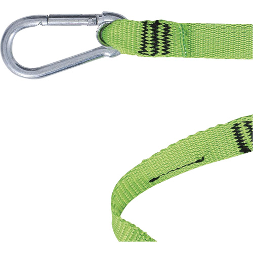 TT-9902-BULK Standard Lanyard Box, Bungee, Dual Carabiner Cintas