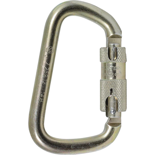 CP-03015-1 Mousqueton zingu&eacute; avec ouverte de portique de 1", Acier Cintas