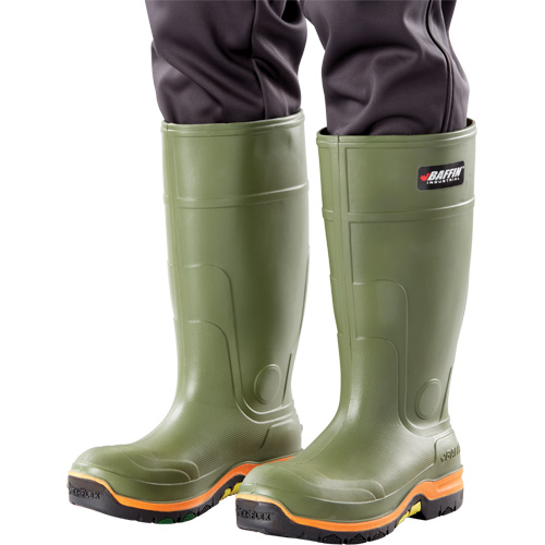 Bottes de s&eacute;curit&eacute; Hercules pour hommes, Polyur&eacute;thane thermique, Embout Aluminium, Pointure 4, Semelle R&eacute;sistant aux perforations Cintas