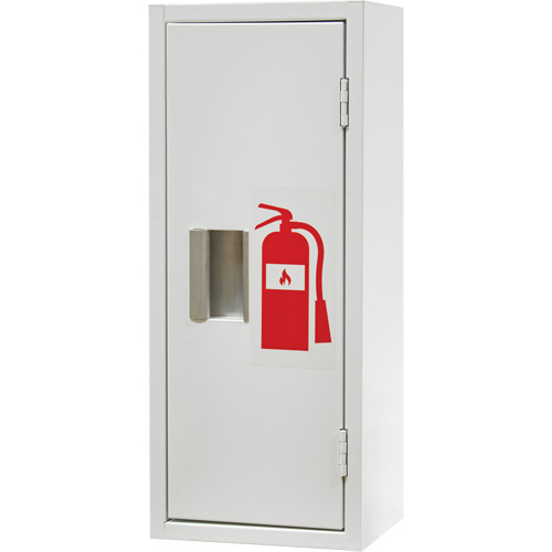Armoire int&eacute;rieur pour extincteur, 10" la x 24" h x 7" p Cintas
