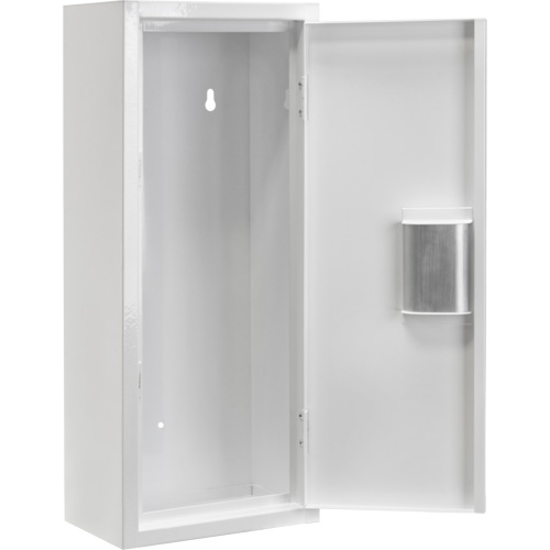 Armoire int&eacute;rieur pour extincteur, 10" la x 24" h x 7" p Cintas
