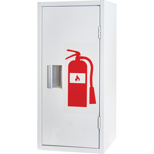 Armoire int&eacute;rieur pour extincteur, 12" la x 26" h x 9" p Cintas