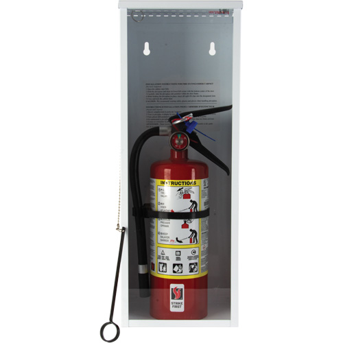 Light-Duty Fire Extinguisher Cabinet, 8" W x 22" H x 6" D Cintas