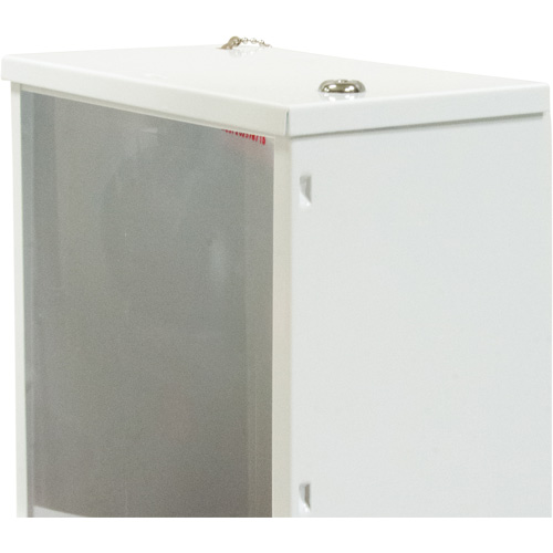 Light-Duty Fire Extinguisher Cabinet, 10" W x 24" H x 6" D Cintas
