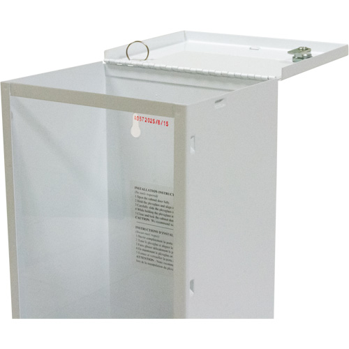 Light-Duty Fire Extinguisher Cabinet, 10" W x 24" H x 6" D Cintas