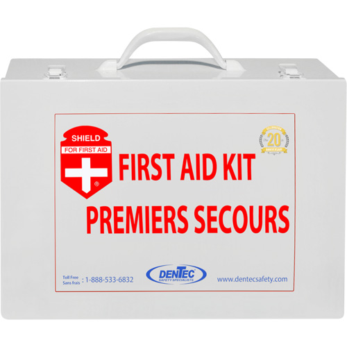 Shield First Aid Kit, British Columbia/Meets CSA Z1220-17 Type 3 High-Risk Environment, Medium (26-50 Workers) Cintas