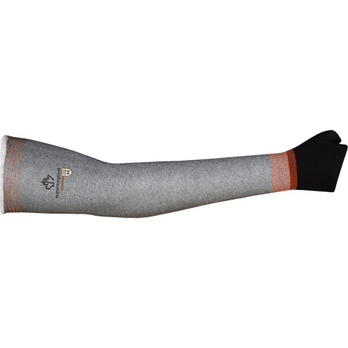 SL21TX18TE Ultra-Thin Cut Resistant Sleeves, TenActiv, 18", ASTM ANSI Level A9, Grey Cintas
