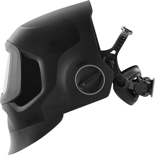 Masque de soudage noir &agrave; devant fixe Speedglas G5-03 Pro, 2,8" lo x 4,3" la Champ de vision, Teinte 8-14/3/5, Noir Cintas