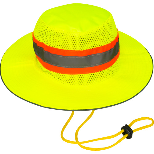 Evaporative Cooling Ranger Hat, Hi-Vis Lime Cintas