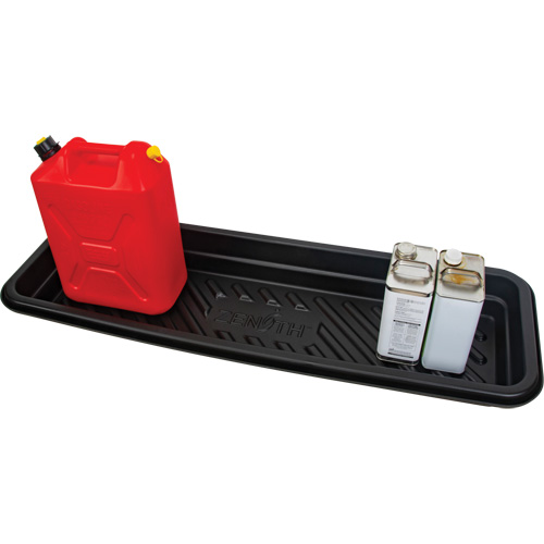 Spill Tray, 12" L x 48" W x 4.5" H, 12 US gal. Spill Capacity Cintas