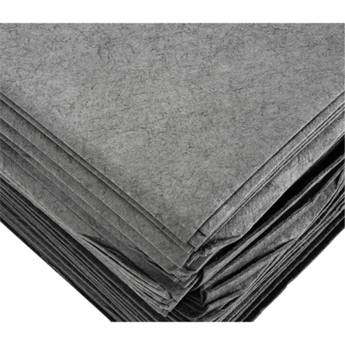 Meltblown Sorbent Pads, Universal, 15" x 19", 8 gal. Absorbancy Cintas